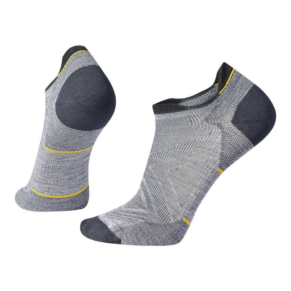 Smartwool Men's Run Zero Cushion Low Ankle Socks