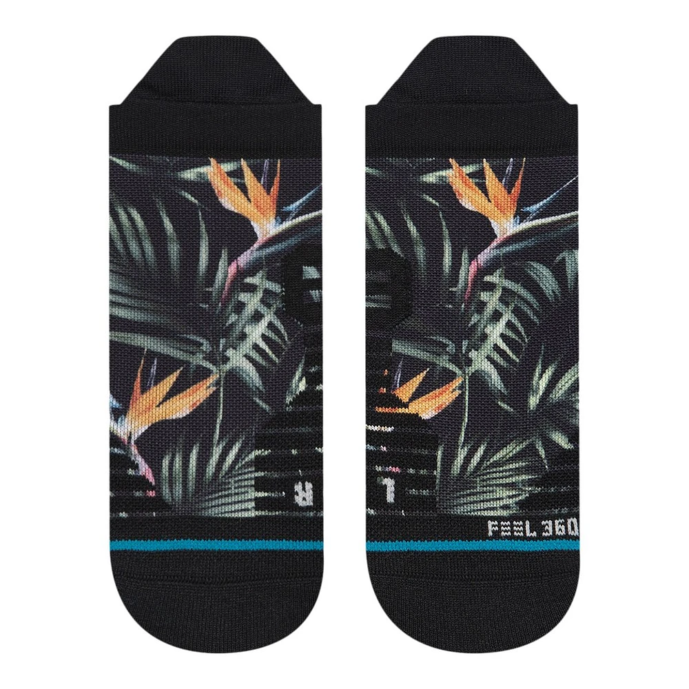 Stance Men's Train  Paradis No-Show Tab Socks, Moisture-Wicking