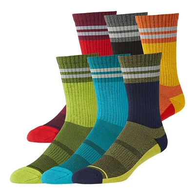 FWD Men's Performance Crew Socks – 6 pk