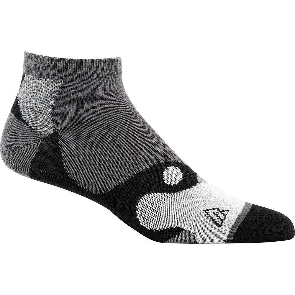 Ripzone Men's Greyscale No Show Socks - 3 Pack