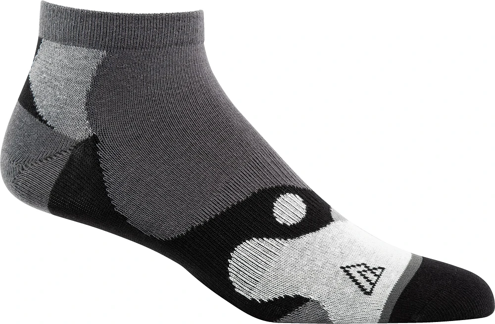 Ripzone Men's Greyscale No Show Socks - 3 Pack