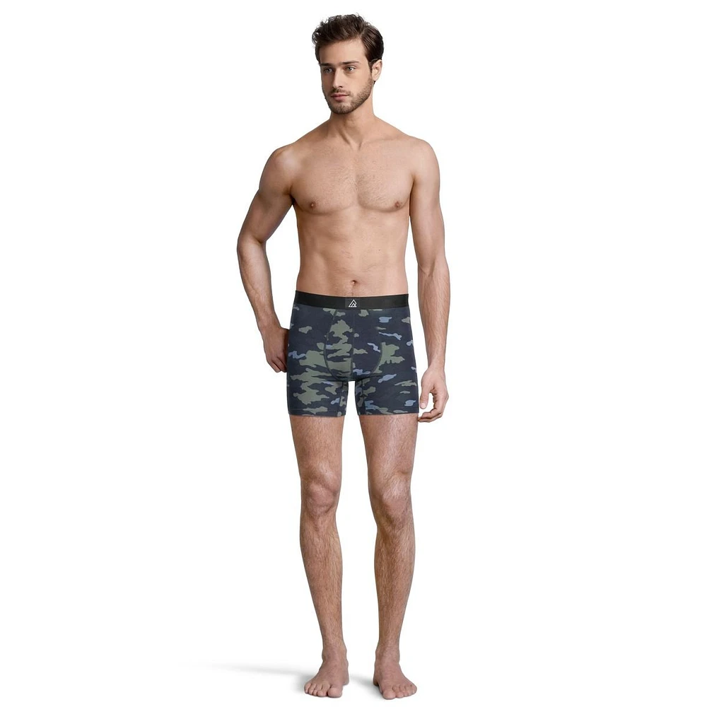 Ripzone Men's Freestyle All Over Print Boxer Brief - 2 Pack