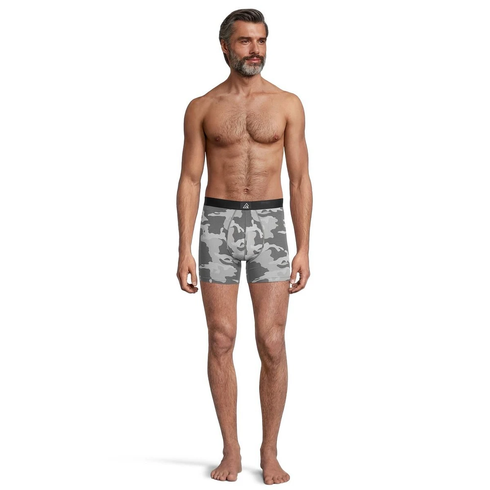 Ripzone Men's Freestyle All Over Print Boxer Brief - 2 Pack