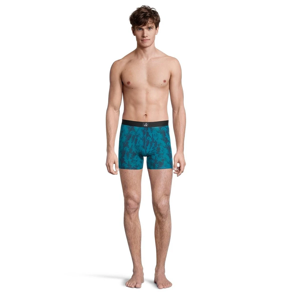 Ripzone Men's Freestyle All Over Print Boxer Brief - 2 Pack