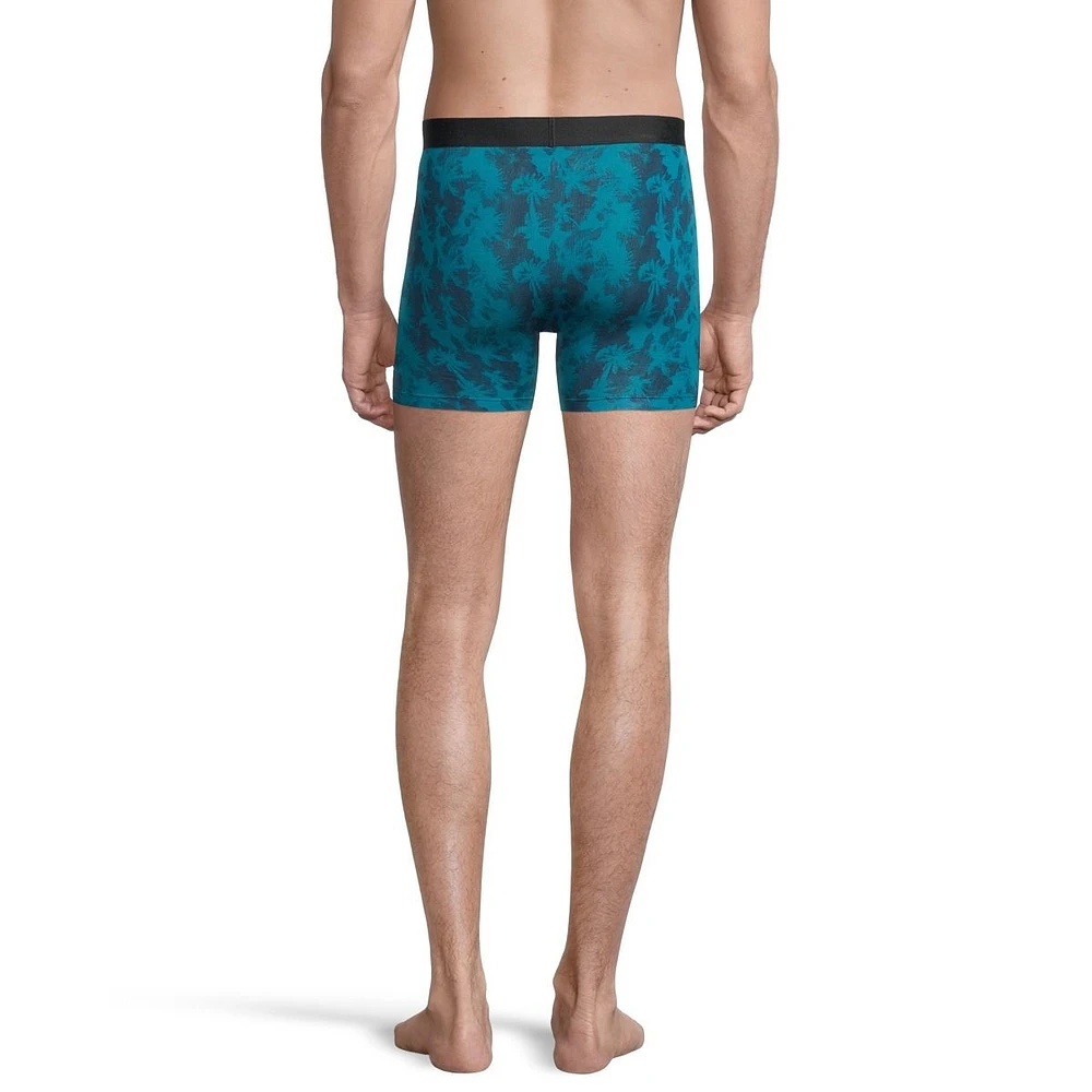 Ripzone Men's Freestyle All Over Print Boxer Brief - 2 Pack