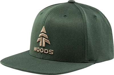 "Woods Men's True North Strong Snapback Hat"