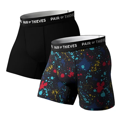 Pair Of Thieves All Over Print Super Fit Men's Boxer Brief, Underwear