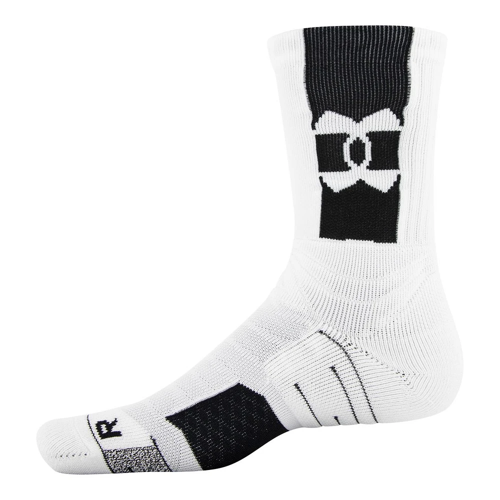 Under Armour Men's Project Rock Playmaker Crew Socks, Breathable