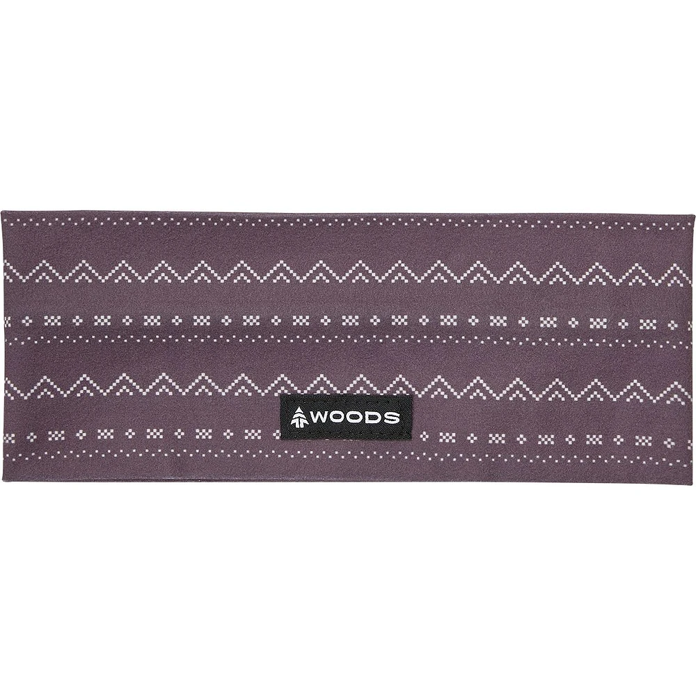 Woods Women's Mallory All Over Print Breathable Ski Headband