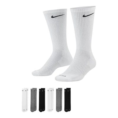 Nike Men's Everyday Plus Crew Socks - 6 Pack