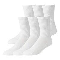 FWD Men's Mesh Crew Socks - 6 Pack