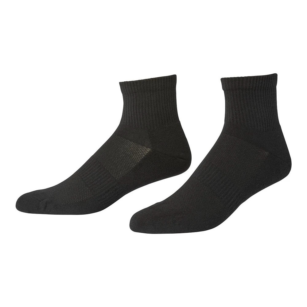 FWD Men's Mesh Quarter Socks - 6 Pack