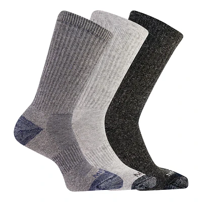 Merrell Men's Wool Blend Crew Socks