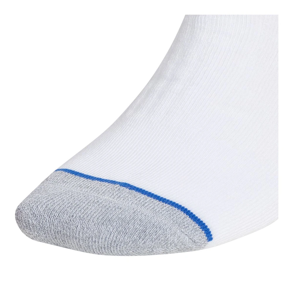 Adidas Men's Classic Cushion Crew Socks, Moisture-Wicking, 3-Pack