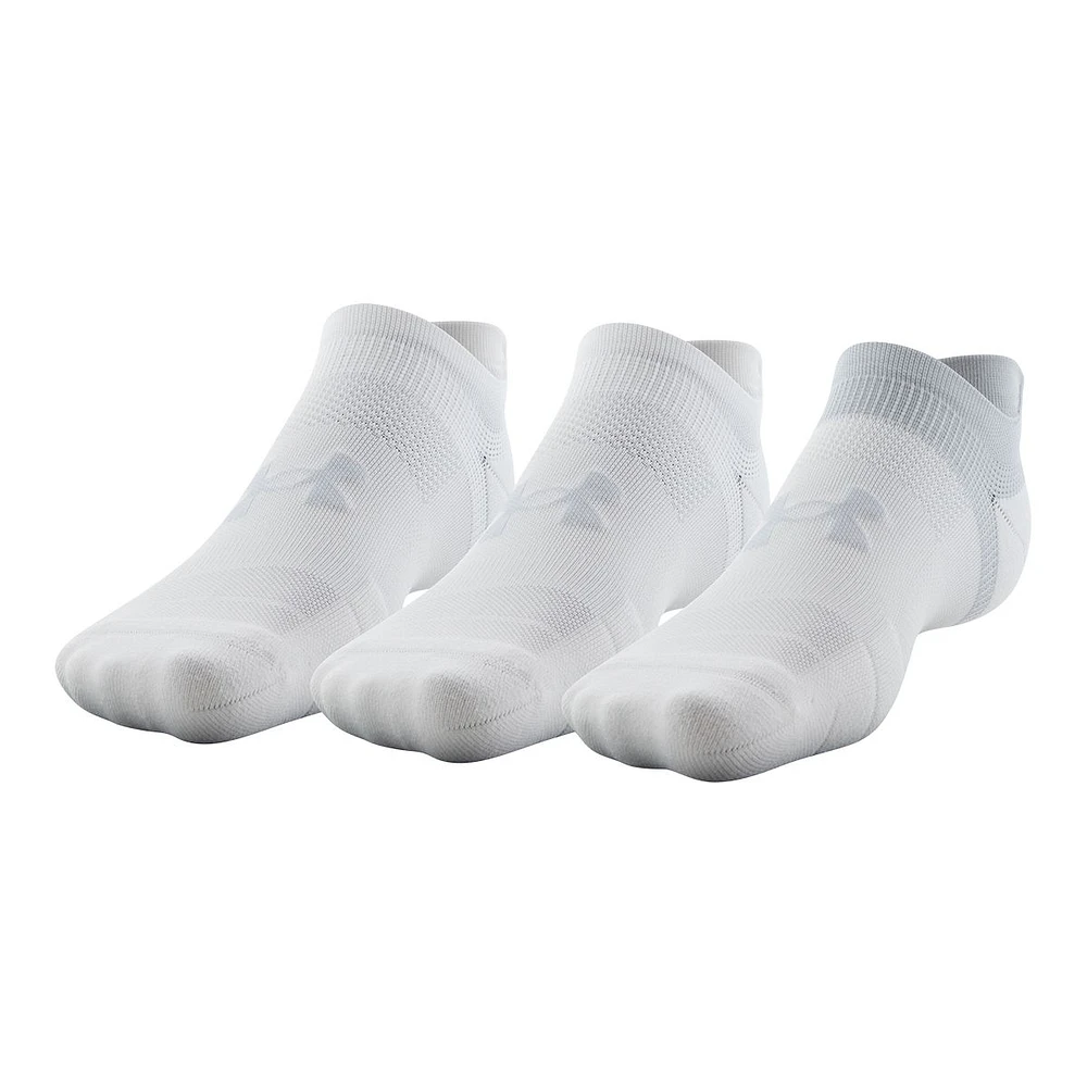 Under Armour Men's Run ArmourDry™ LT No Show Socks - 3 Pack