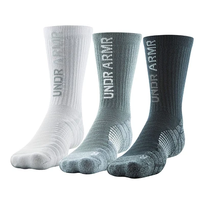 Under Armour Men's Elevated Graphic Crew Socks, Breathable, 3-Pack