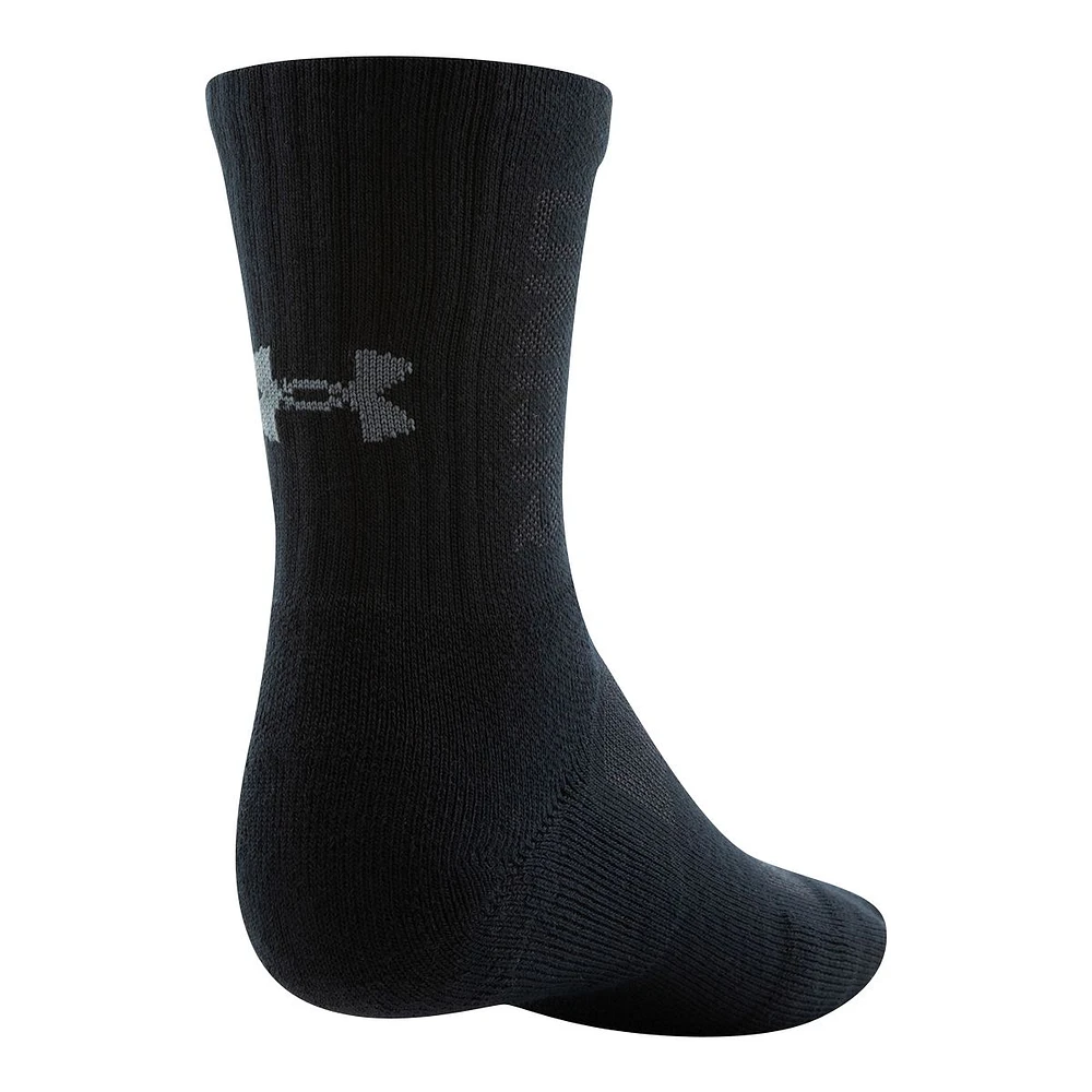 Under Armour Men's 3Maker Mid Crew Socks - 3 pk