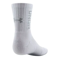 Under Armour Men's 3Maker Mid Crew Socks - 3 pk