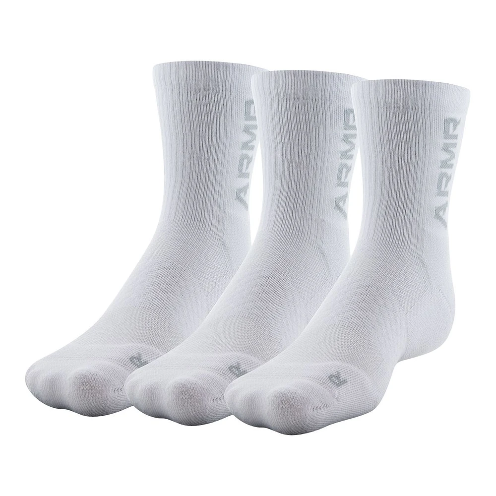 Under Armour Men's 3Maker Mid Crew Socks - 3 pk