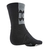 Under Armour Men's Playmaker Mid Crew Socks, Non-Slip