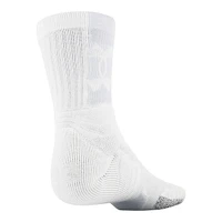 Under Armour Men's Playmaker Mid Crew Socks, Non-Slip