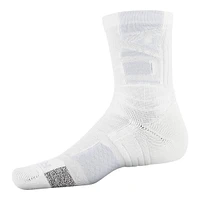 Under Armour Men's Playmaker Mid Crew Socks, Non-Slip