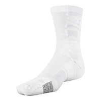 Under Armour Men's Playmaker Mid Crew Socks, Non-Slip