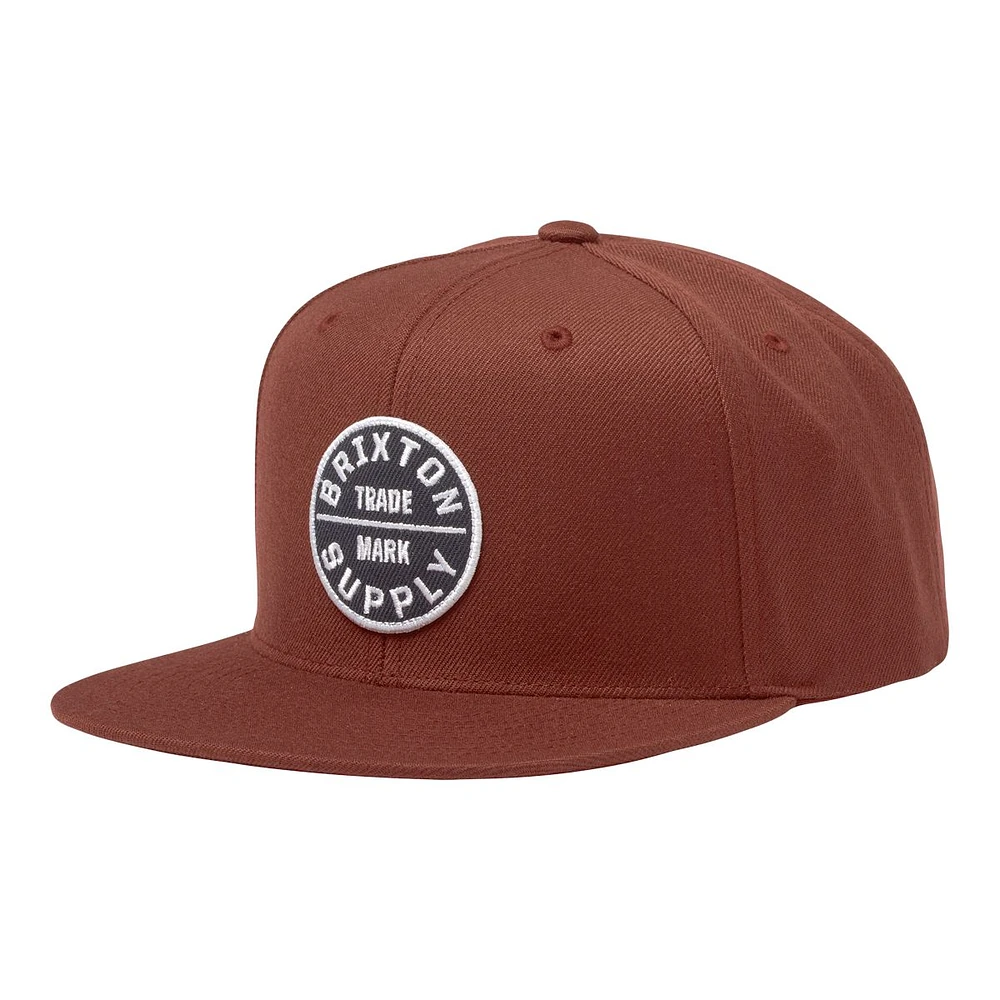 Brixton Men's Oath III Snapback Hat