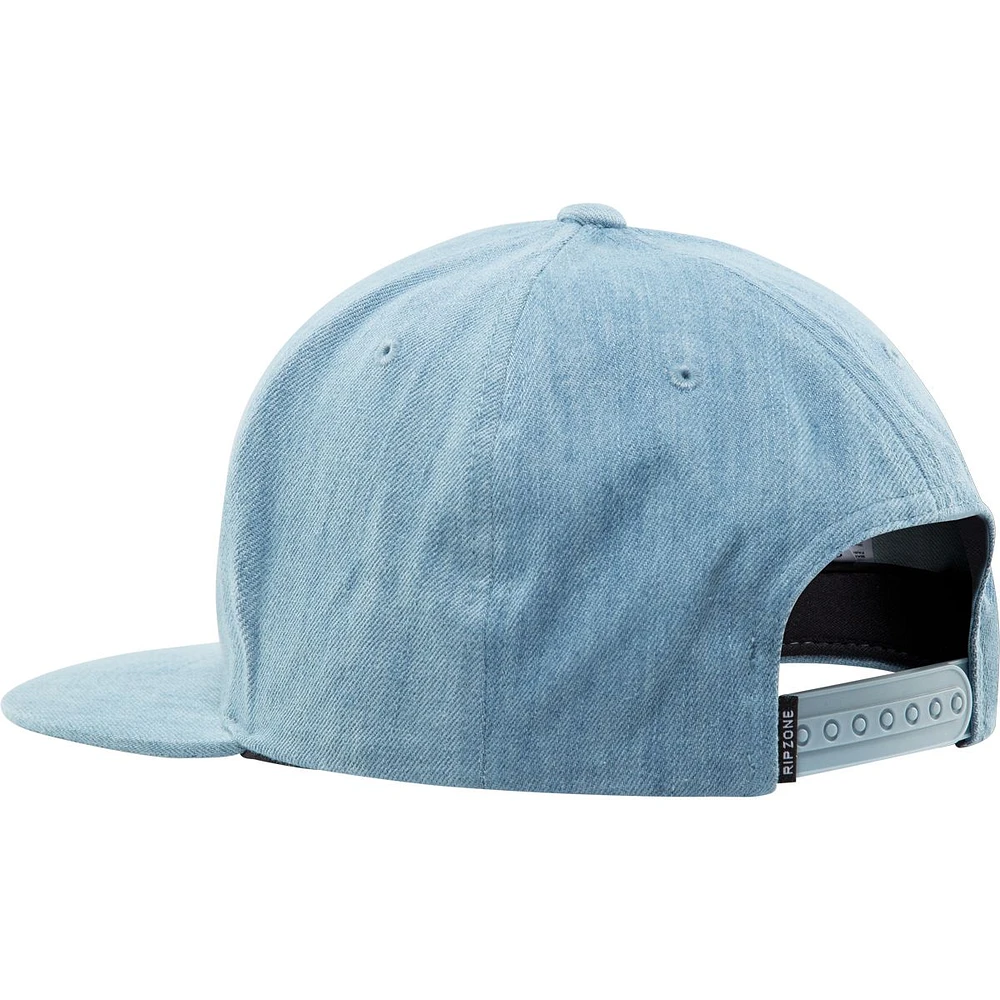 Ripzone Men's Railway Snapback Denim Hat