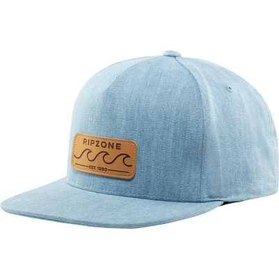 Ripzone Men's Railway Snapback Denim Hat