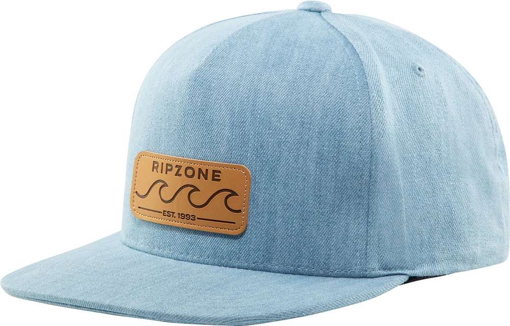 Ripzone Men's Railway Snapback Denim Hat