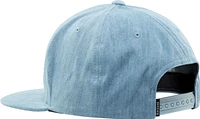 Ripzone Men's Railway Snapback Denim Hat