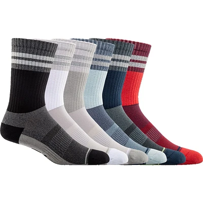 FWD Men's Performance Crew Socks - 6 pk