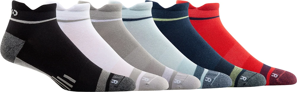 FWD Men's Run Tab No Show Socks - 6 pk