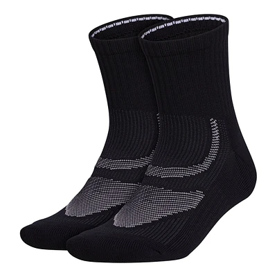 adidas Men's Run UB23 Superlite Quarter Socks - 2 Pack