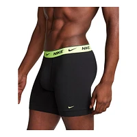 Nike Men's Essential Cotton Boxer Brief With Fly - 3 Pack