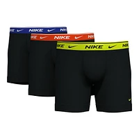 Nike Men's Essential Cotton Boxer Brief With Fly - 3 Pack