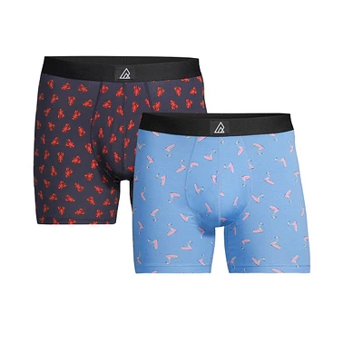 Ripzone Men's Freestyle Boxer Brief - 2 Pack