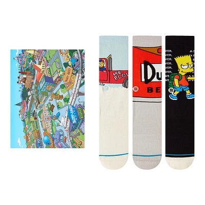 Stance Men's Life Simpsons Box Set Socks