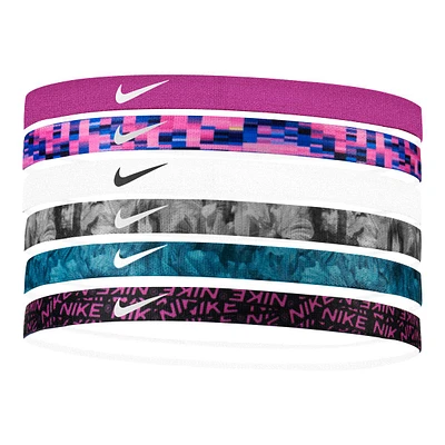 Nike Printed Headband - 6 Pack