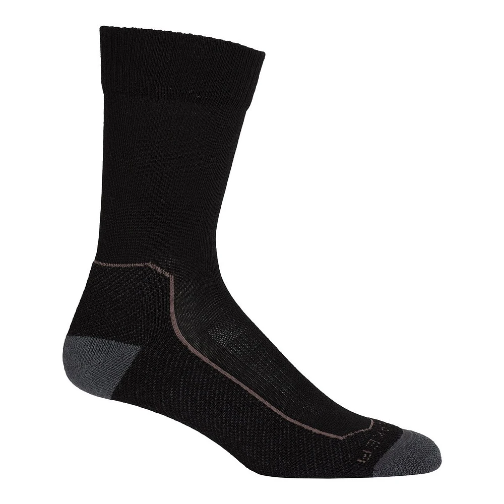 Icebreaker Men's Hike+ Light Crew Socks