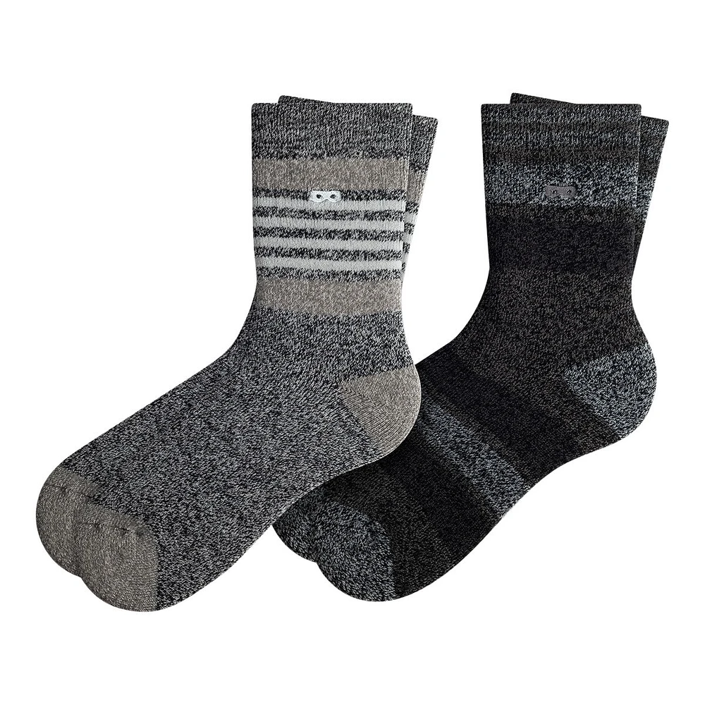 Pair Of Thieves Men's Cozy Crew Socks - 2 Pack