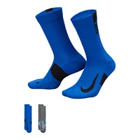 Nike Men's Run Multiplier Crew Socks 2pk