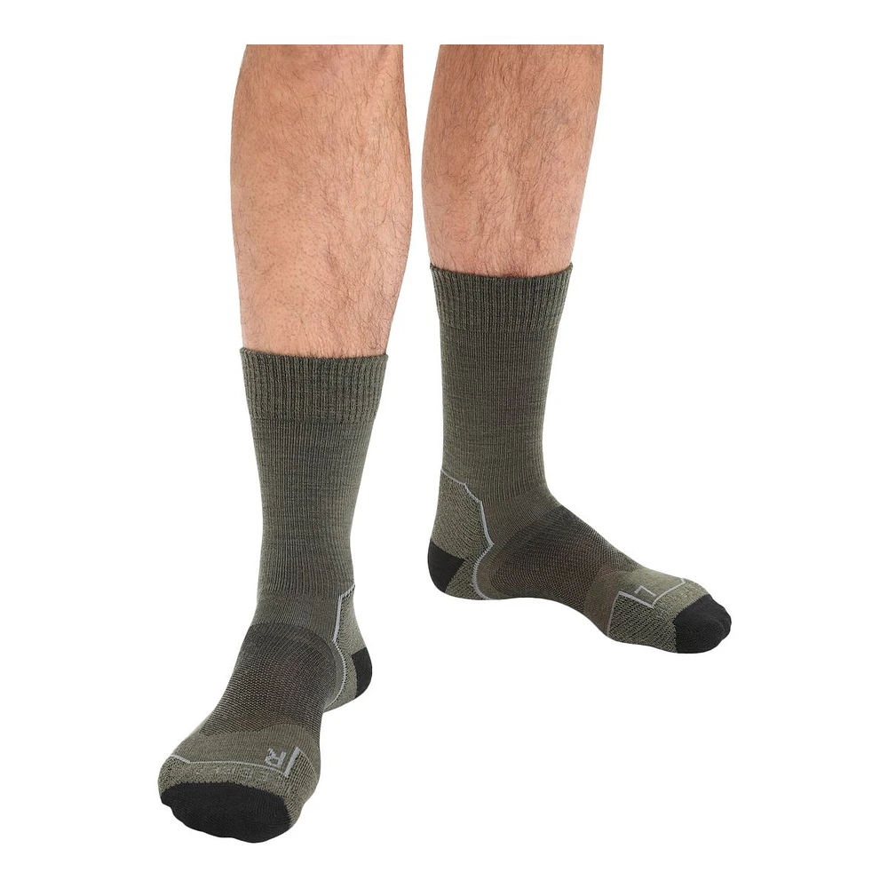 Icebreaker Men's Hike+ Light Crew Socks