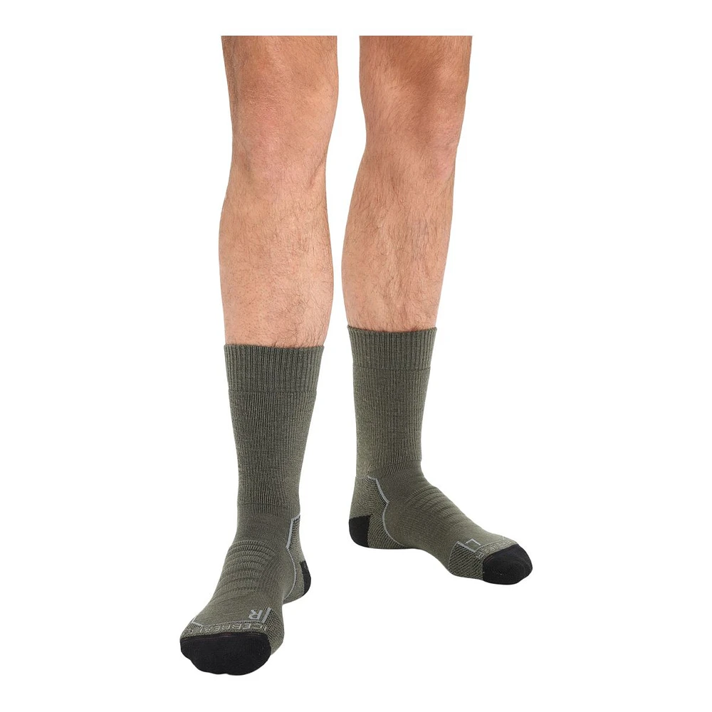 Icebreaker Men's Hike+ Heavy Cushioned Crew Socks