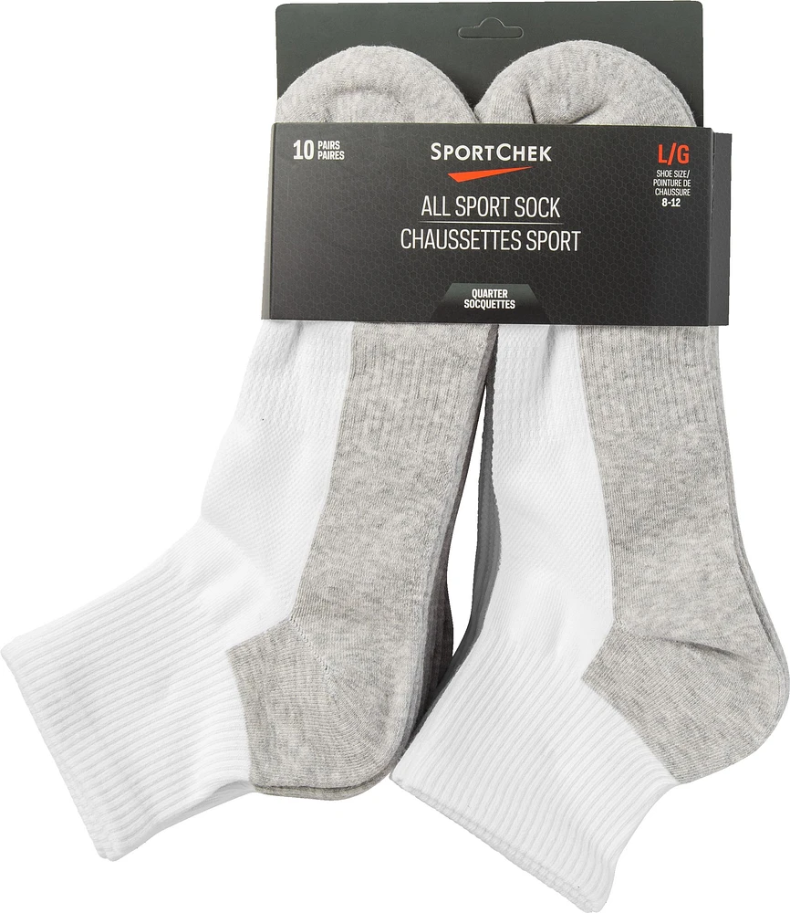 SportChek Men's Quarter Crew Socks