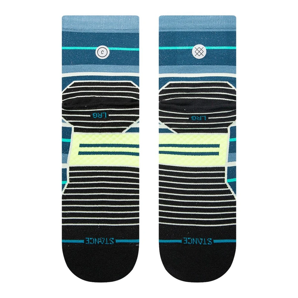 Stance Men's Run Light C2 Quarter Socks