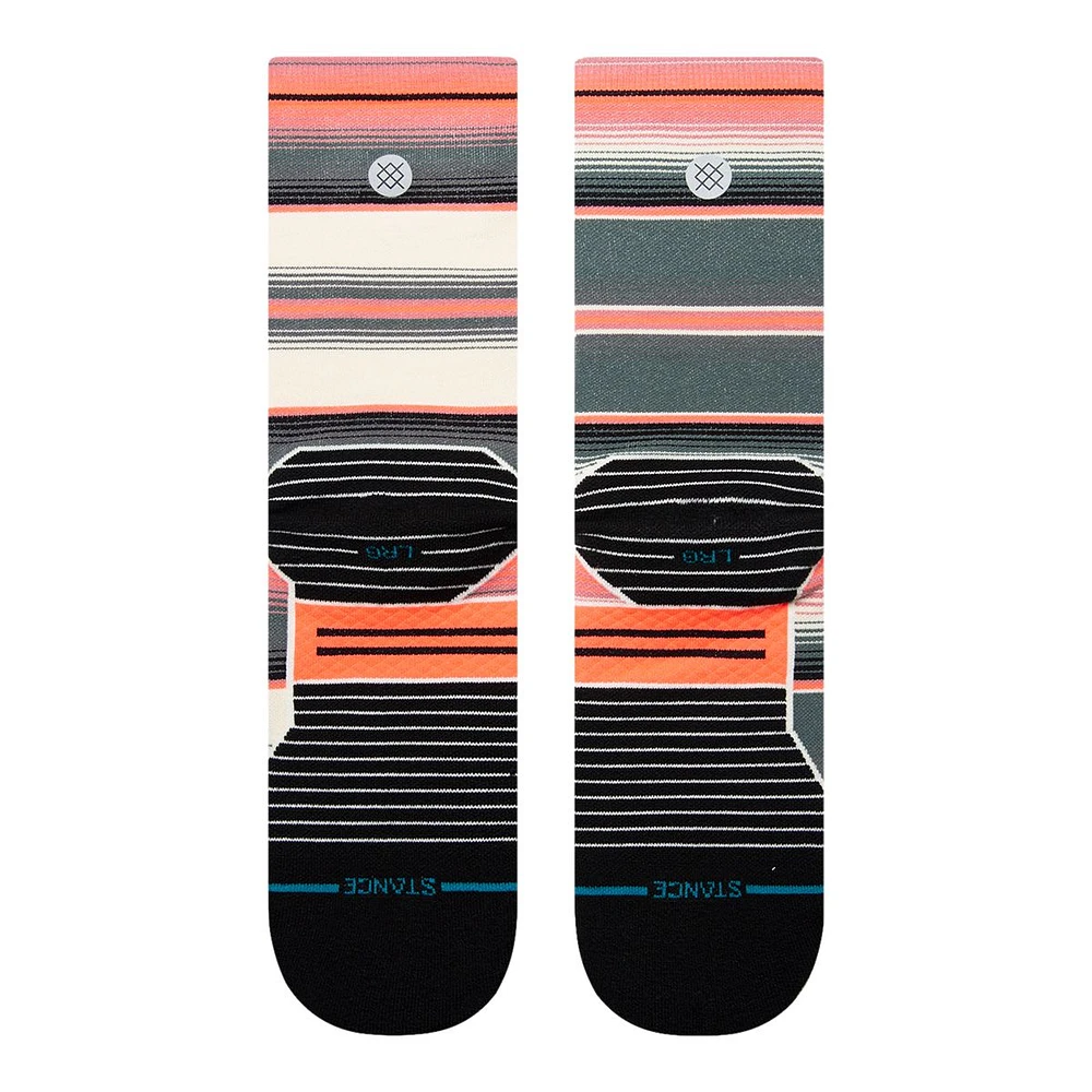 Stance Men's Run Light Lanak Pass Crew Socks