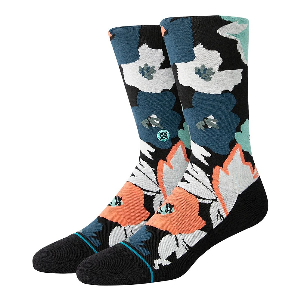 Stance Men's Flower Beds Crew Socks