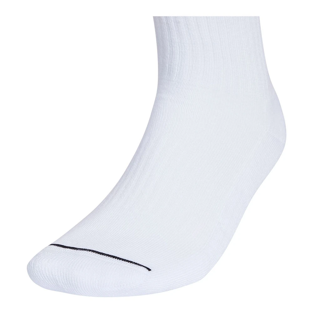 adidas Men's Sport Cush 2.0 High Quarter Socks - 3 Pack